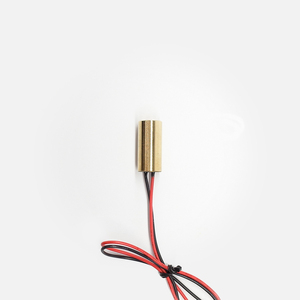 โมดูลเลเซอร์แบบจุดสำหรับการจัดการความร้อนระดับ635Nm IIR ใหม่ DC 5V ความปลอดภัยสูงสำหรับการวางตำแหน่ง10cm ~ 50cm - Product Image 4