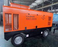 Compresseur d'air à vis pour l'exploitation minière Kaishan KSCY 220/8 330/8 400/14.5 580/17 560/18, alimenté en courant alternatif, refroidi par air, sans huile, PLC