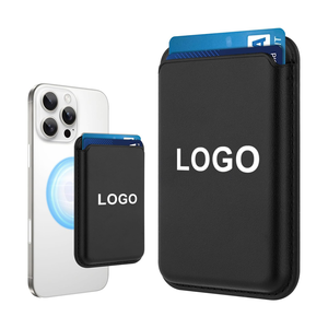 0717 New Products Pu Leather Magnetic Card <b>Holder</b> for Phone Detachable <b>Wallet</b> <b>Holders</b> with Custom Logo - Product Image 4