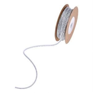 Navidad rojo contraste trenza Diy Material regalo embalaje hoja dorada Color a juego cadena con cuerda tamaño 10 - Product Image 6