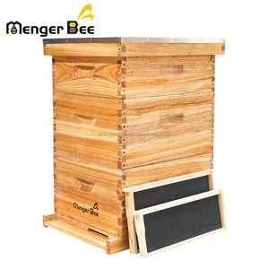 Nuevo Kit de Colmena Langstroth de 3 Capas con Revestimiento de Cera, Colmena de Madera de Abeto Chino de 10 Cuadros con 20 mm de Grosor, 1 Año de Garantía para Apicultura - Product Image 6