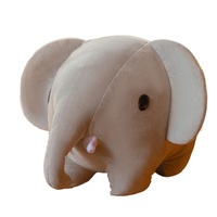 Boneka Gajah Bayi Lucu, Mainan Hewan Isi Kapas PP Super Lembut Ramah Lingkungan, Hadiah untuk Anak-anak dan Perempuan