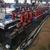 Étagères de stockage légères du Mexique, gondoles de présentation pour la vente au détail, rayonnages de supermarché, machine de profilage à rouleaux pour panneaux arrière à largeur réglable