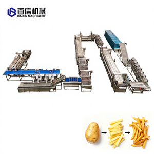 Machine de fabrication d'emballages en papier pour frites automatiques, petite et neuve, sur mesure, ligne de production de frites, haute productivité - Product Image 1