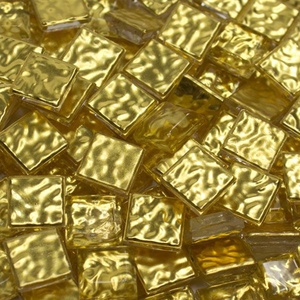 Luxury Gold Chips Diy Bulk <strong>Craft</strong> 24K Glass <strong>Mosaic</strong> Gold Foil <strong>Tiles</strong> for Handmade Hobby - Product Image 3