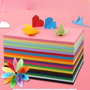 Papel <span class=keywords><strong>cartulina</strong></span> a <span class=keywords><strong>precio</strong></span> de fábrica para manualidades, 100/500 hojas, papel para colorear de colores surtidos y cartones para manualidades hechas a mano y bricolaje - Product Image 1