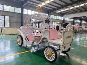 Chariot de princesse haut de gamme en forme de citrouille pour enfants, idéal pour les sites touristiques, les hôtels et les réceptions de mariage - Product Image 1