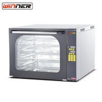Four à convection électrique commercial avec système d'humidification par pulvérisation pour boulangerie, pâtisserie, restaurant, pâtisserie artisanale