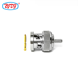 Factory Supply 50ohm <strong>BNC</strong> <strong>Connector</strong> Male Plug <strong>Connector</strong> Crimp for RG174 RG316 BJR100 Coaxial Cable SDI <strong>BNC</strong> <strong>Connector</strong> - Product Image 3