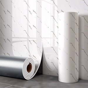 High Performance 3D Marble <strong>Wall</strong> <strong>Vinyl</strong> Reinforced Waterproof Layer Fade Wear Resistant High Traffic Areas - Product Image 5