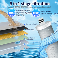 Pré-filtre RO Membrane 1000GPD Sans Réservoir Osmose Inverse Sous Évier Filtre À Eau