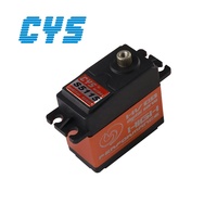 Moteur servo électrique RC haute vitesse CYS-BLS5115 64g 15kg étanche à engrenages métalliques sans balais 4mm 7.4V pour voiture et avion
