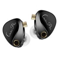 KZ Castor Pro earphone In-Ear berkabel, Headset Gaming kualitas suara HIFI kustom dengan driver dinamis 10 mm ganda dapat disesuaikan