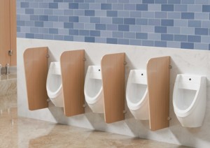 Thiết kế hiện đại Phenolic nam nhà vệ sinh nơi để tiểu phân vùng mới bán buôn cho bệnh viện và trường học ứng dụng - Product Image 3