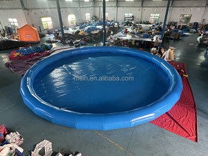 Belle conception du monde de glace de glissière gonflable commerciale de parc aquatique avec la Offre Spéciale de piscine - Product Image 2