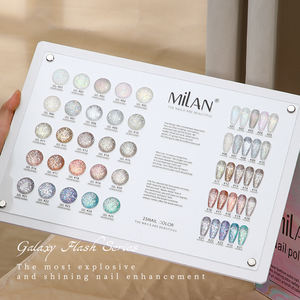 MILAN nouveau 25 couleurs paillettes Gel vernis Kit couleurs les plus populaires <span class=keywords><strong>2023</strong></span> printemps été ongles Gel ensemble en gros Gel vernis - Product Image 4
