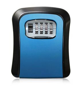 Feihuan G2 kunci kotak penuh kunci 4 digit kombinasi dinding kunci tempel aman di luar dengan kode dapat diatur ulang - Product Image 6