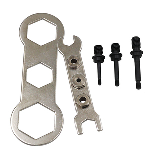 M4 M5 M6 ראש אגוזים חשמלי מסמרת אגוז אקדח מתאם תרגיל אלחוטי מכונת סמרור מסמרת אגוז כלי מתאם - Product Image 3