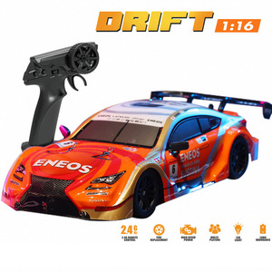 Coche de <span class=keywords><strong>juguete</strong></span> con Control remoto AiJH 1:16 para niños y adultos, 6 barricadas, neumáticos de cuatro velocidades, Material metálico, coche de carreras 4WD RC - Product Image 5