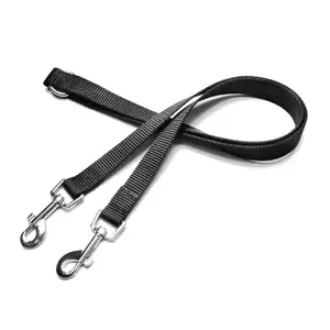 Geen Wirwar Hondenriem Koppelingen Dubbele Clip Leash Voor Honden Heavy Duty Nylon Leash Splitter