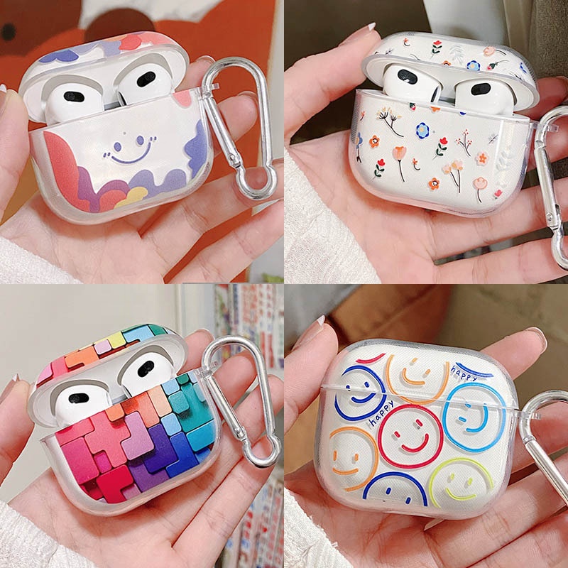 Casing tpu untuk airpods 3 2021 / 4 2024, produk baru terlaris, casing bening airpods pro