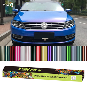 Autocollant de voiture <span class=keywords><strong>caméléon</strong></span> résistant aux UV Rouleau décoratif coloré en vinyle PET teinté changeant de couleur pour la carrosserie de la voiture - Product Image 1