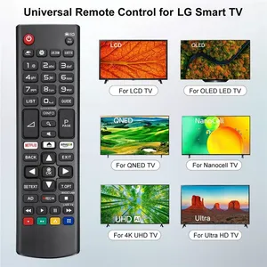 Control Remoto Universal AKB75095308 Compatible con <span class=keywords><strong>LG</strong></span> Smart <span class=keywords><strong>TV</strong></span> LCD LED UHD OLED QNED <span class=keywords><strong>NanoCell</strong></span> 3D 4K, Reemplazo de Control Remoto Infrarrojo - Product Image 2