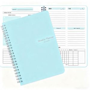 Agendas et Organisateurs en Gros 2025 avec Couverture PVC/PP – Planificateur Quotidien, Hebdomadaire, Mensuel A5, Carnet de Budget, Agenda Non Daté - Product Image 2