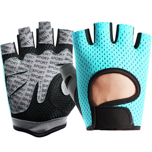 <span class=keywords><strong>Gants</strong></span> de fitness mi-doigts <span class=keywords><strong>pour</strong></span> hommes et femmes, résistants à l'usure, respirants, antidérapants, <span class=keywords><strong>pour</strong></span> la protection des mains, <span class=keywords><strong>pour</strong></span> le cyclisme en plein air - Product Image 4