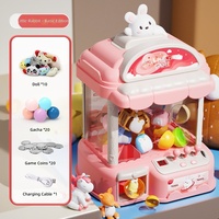 52 stuks duurzame plastic grote klauwautomaat voor kinderen, muzikale elektronische arcade game console voor thuisgebruik, kerst- of verjaardagscadeau voor