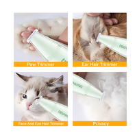 LILIPRO PT208 Cortadora de Pelo Profesional para Mascotas, Recortadora Eléctrica Silenciosa y Recargable para Patas de Perros, Afeitadora Inalámbrica para Gatos, Set de Aseo