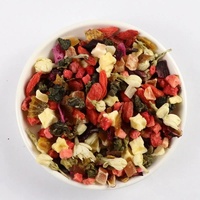 Teh Buah Kecantikan Cina Campuran Teh Herbal Bunga Melati Stroberi Teh Daun Teh Kemasan Besar
