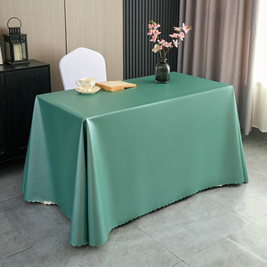 <span class=keywords><strong>Nappe</strong></span> en PU écologique sans BPA, non toxique, sans plis, facile à nettoyer, pour la décoration moderne de la maison - Product Image 1