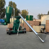 Moulin à céréales populaire en Afrique pour riz, haricots, maïs, avec moteurs diesel électroniques 9FC, capacité 5-6 tonnes/heure