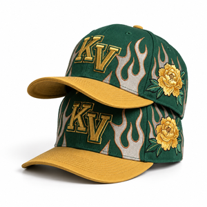 Gorras de Béisbol al por Mayor con Visera Curva Ajustable, Gorra de Béisbol de Dos Tonos con Logotipo Bordado, Patrón Personalizado, Gorra de Béisbol de 5/6 Paneles - Product Image 1