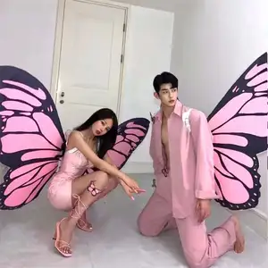 Alas de Hada Grandes de Mariposa Rosa en Venta, Alas de Mariposa Grandes para Adultos - Product Image 3