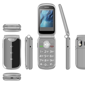 China OEM ODM Cellphone Manufacture 2.4 Inch Customized Flip <b>Mobile</b> Phone Big Keypad SOS <b>Elder</b> Senior GSM 2G <b>Mobile</b> Phone - Product Image 6