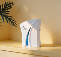 Sonnette numérique sans fil au design moderne avec télécommande, alimentation par batterie, installation facile pour appartement