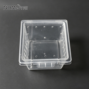 Caja de Cría para Reptiles de Plástico PP de Grado Alimenticio, Cuadrada y Pequeña, de Alta Calidad, Jaula para <span class=keywords><strong>Tarántulas</strong></span> con Ventilación - Product Image 5