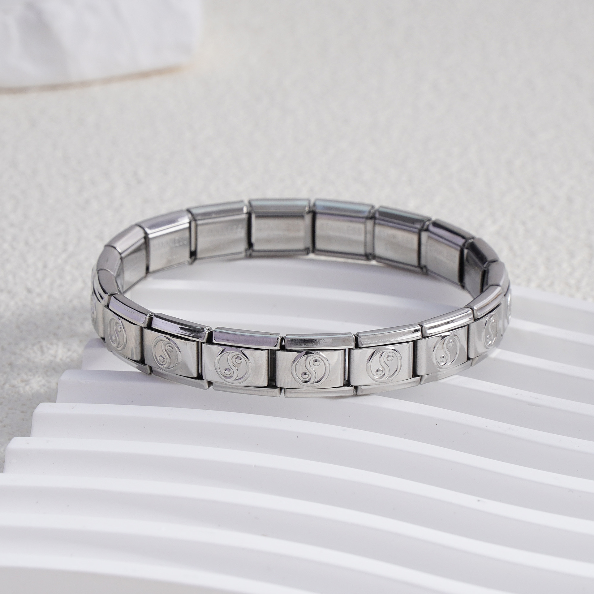 Tai Chi watch strap (silver) BD-31