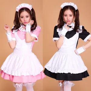 Hot Koop Party Sex Cosplay Kostuums Zwarte Klassieke Mannelijke Franse Maid Cosplay Kostuum Voor Halloween Party Fancy Dress