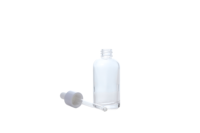 Flacon compte-gouttes transparent personnalisé de 45 ml, flacon compte-gouttes rechargeable de 30 ml pour huiles essentielles avec étiquettes