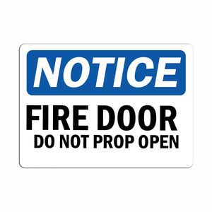 Panneau <span class=keywords><strong>de</strong></span> porte coupe-feu, veuillez garder fermé, 12x12 pouces, aluminium sans rouille, résistant à <span class=keywords><strong>la</strong></span> décoloration, pour le trafic routier - Product Image 3