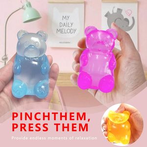 Jouet Squishy Ours Coloré Classique Populaire 8cm en Maltose, Anti-Stress, à Presser, Cadeau pour Enfants et Adultes, Jouets à Presser Anti-Fatigue - Product Image 5