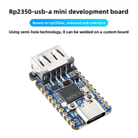 Carte de développement mini RP2350-USB-A pour Raspberry Pi RP2350A avec architecture hétérogène double cœur et port USB Type-C