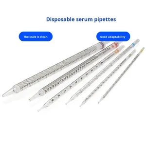 Pipeta Serológica Desechable Empaquetada Individualmente 1mL 2ml Pajitas Graduadas de Plástico Conveniente para Uso en Laboratorio - Product Image 4