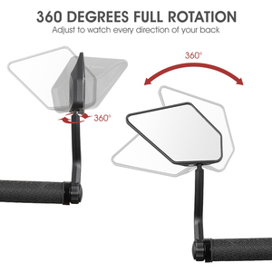 Phía Tây Đi Xe Đạp Phổ Side Rear <span class=keywords><strong>View</strong></span> Gương Cho Đường Xe Đạp Và Xe Máy Xe Đạp An Toàn Phụ Kiện - Product Image 5