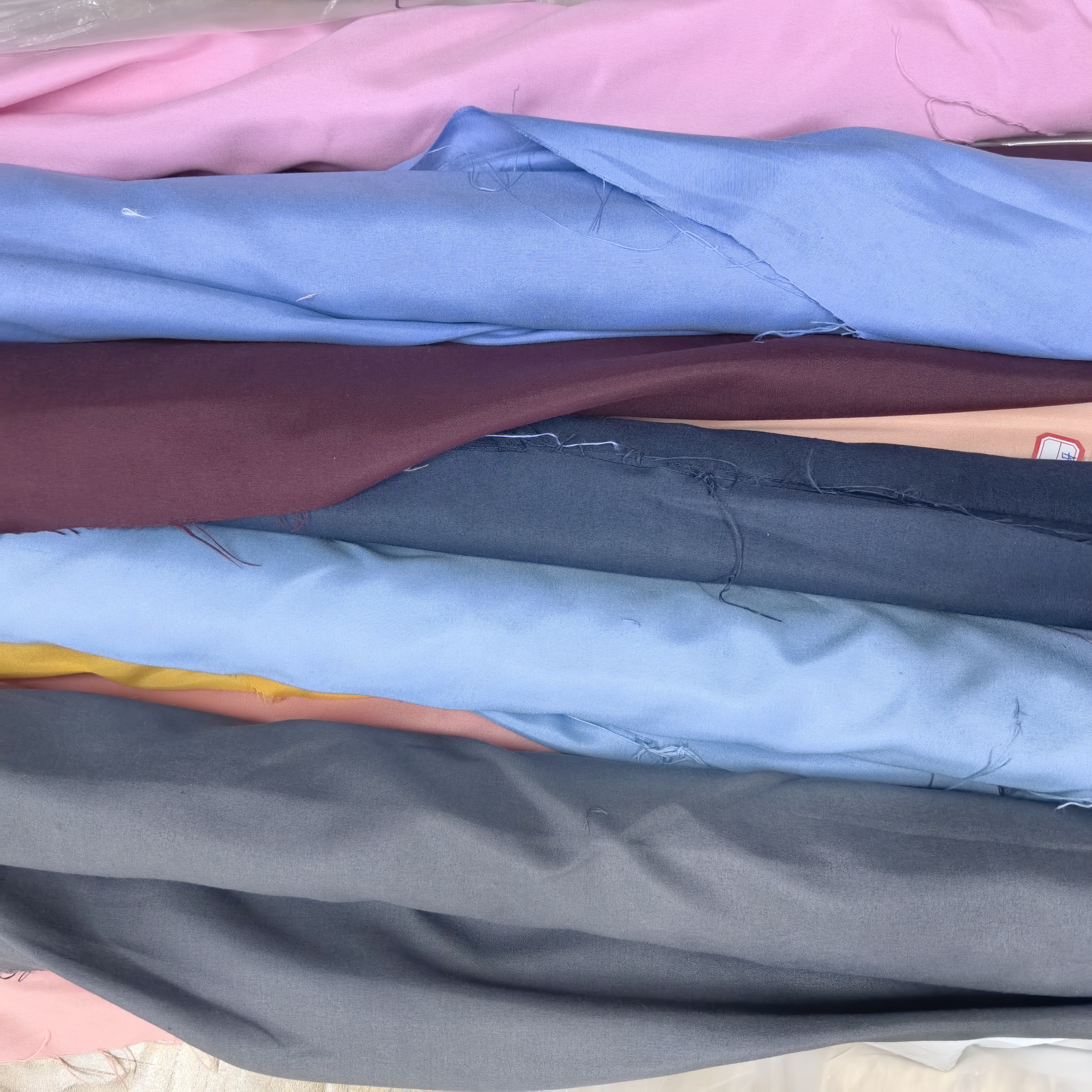 Microfiber Fabric 100% Polyester Solid Color Fabric for Home Textile Cloth Lining