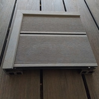 Planches de terrasse en composite bois-plastique anti-UV, décoratives, imperméables, durables, certifiées FSC, pour l'extérieur