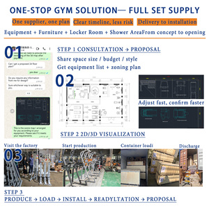 Set Completo di Attrezzature da <span class=keywords><strong>Palestra</strong></span> Professionali Commerciali Intelligenti e Interattive con IA <span class=keywords><strong>per</strong></span> USA, Europa, Canada, Australia - Product Image 3